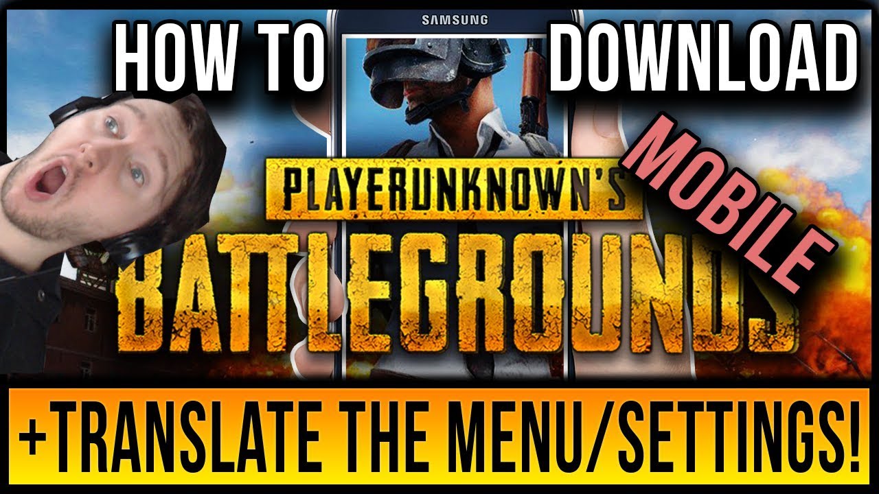 HOW TO DOWNLOAD PUBG MOBILE (IOS/ANDROID) + MENU TRANSLATION AND OPTIMAL  SETTINGS! - 