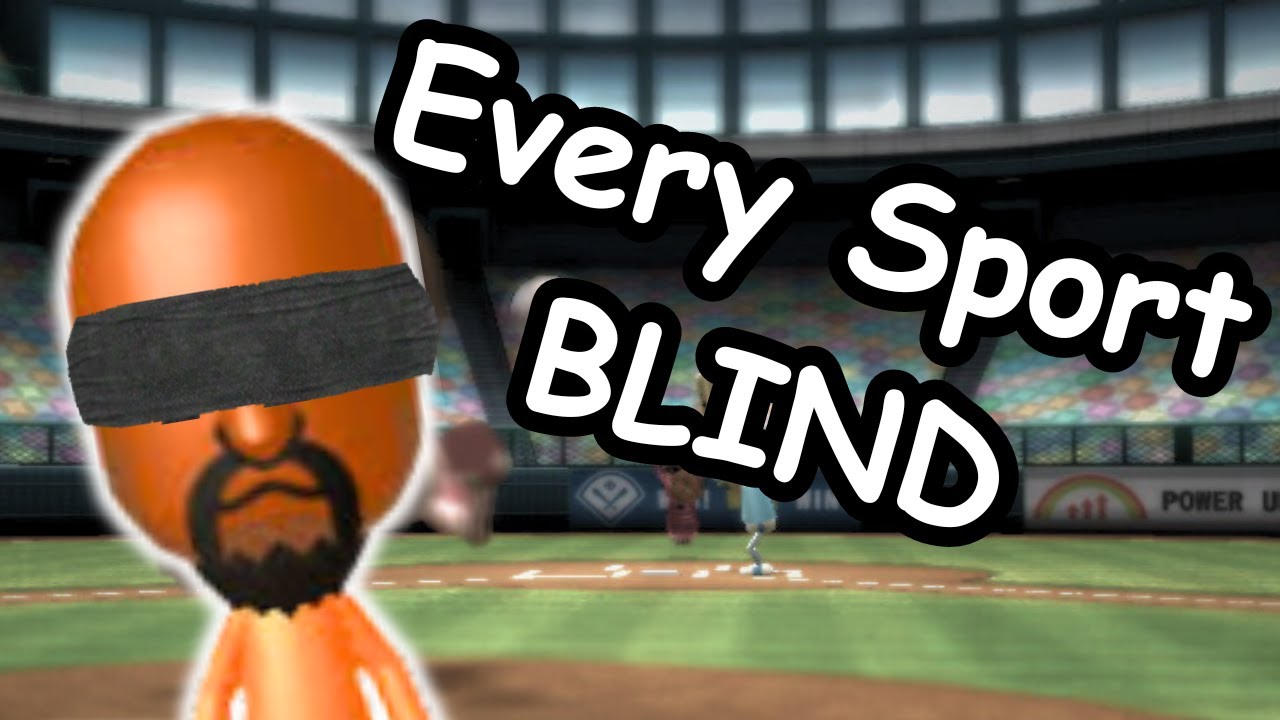 I Played Every Sport In Wii Sports BLINDFOLDED