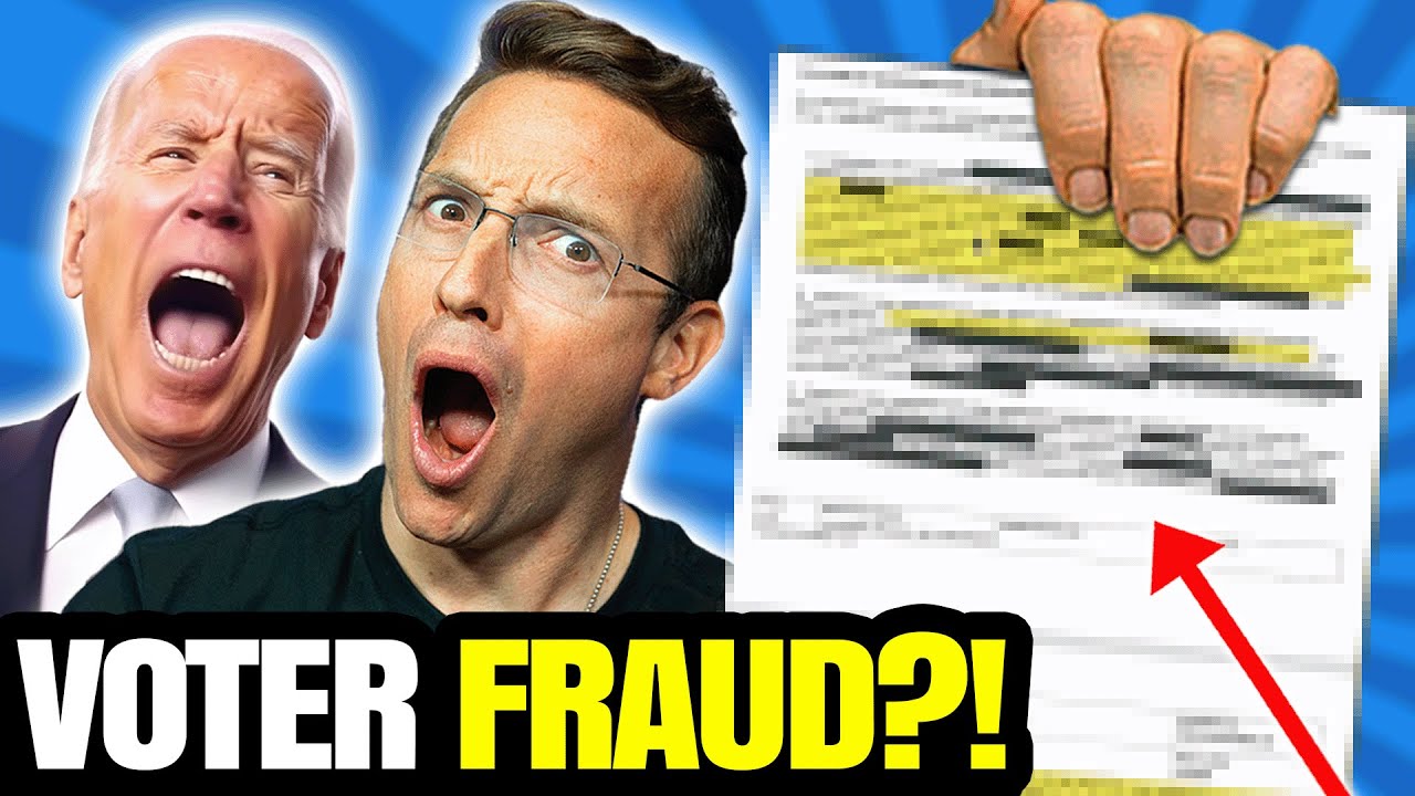 Michigan Law Enforcement BUSTS MASSIVE Voter Fraud Campaign Funded By... Joe Biden