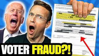 Michigan Law Enforcement BUSTS MASSIVE Voter Fraud Campaign Funded By... Joe Biden