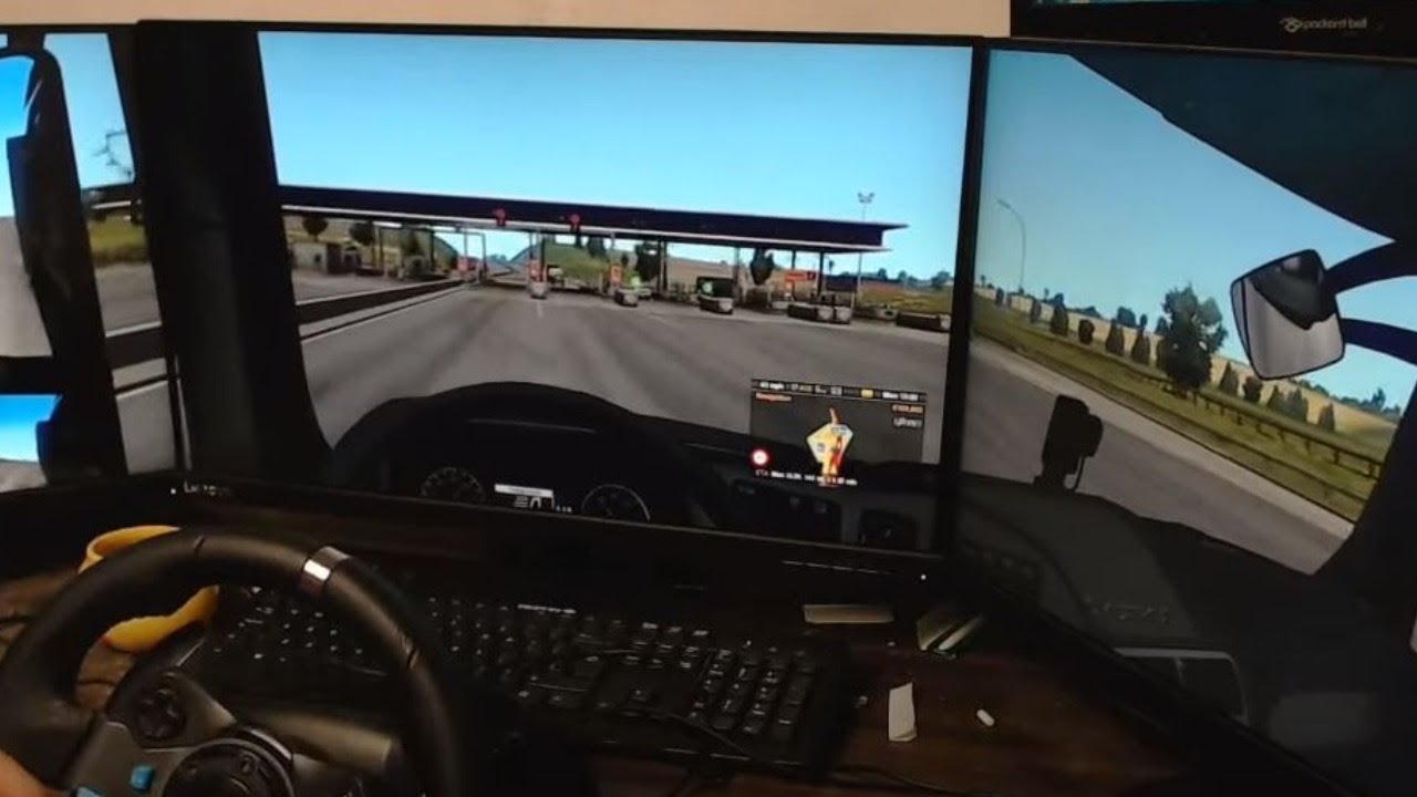 Euro Truck Simulator 2 Triple Monitor Settings