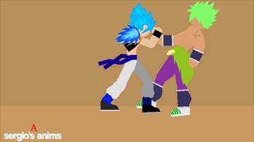 My Entry for elpman’s collab gogeta vs broly