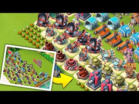 DESIGNING a new Boom Beach Base Layout!