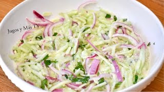 Después de esta receta No comerás Pepino de otra Manera, receta Árabe fácil y rica