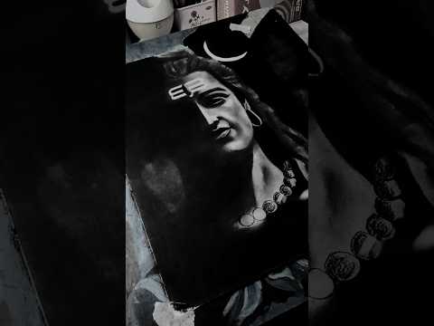 lord shiva charcoal sketch #art #viral #drawing #lordshiva
