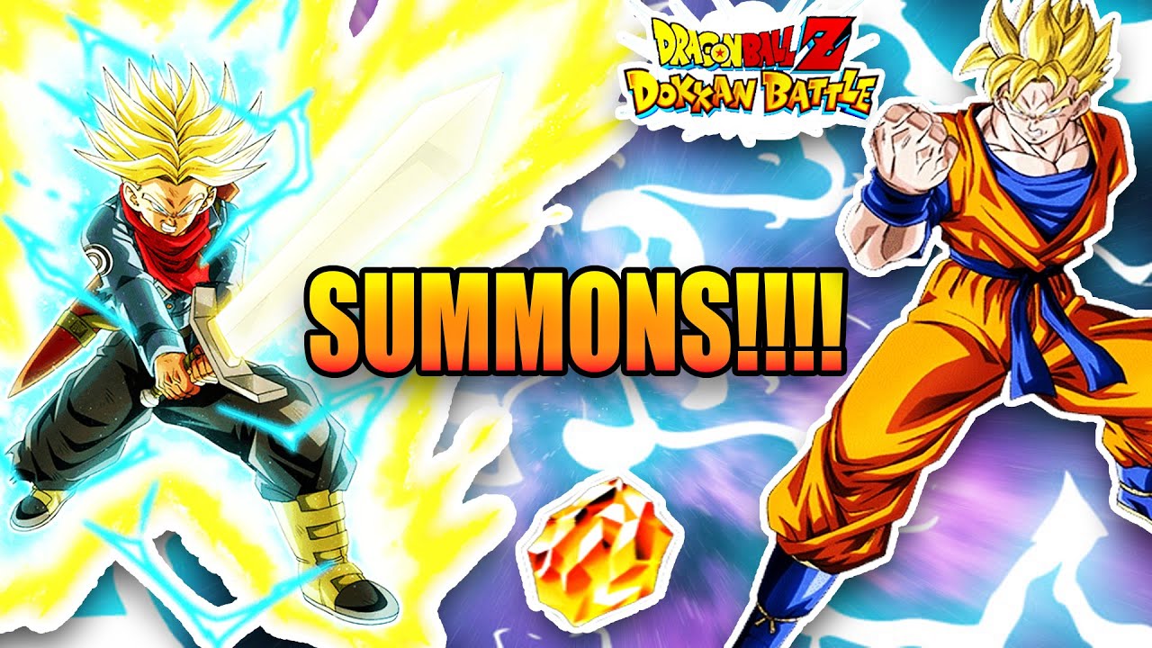 Most Remarkable Summons Ever!!! LR Trunks And Future Gohan Summons