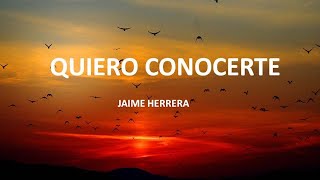 Quiero Conocerte - Jaime Herrera - CBI Barcelona