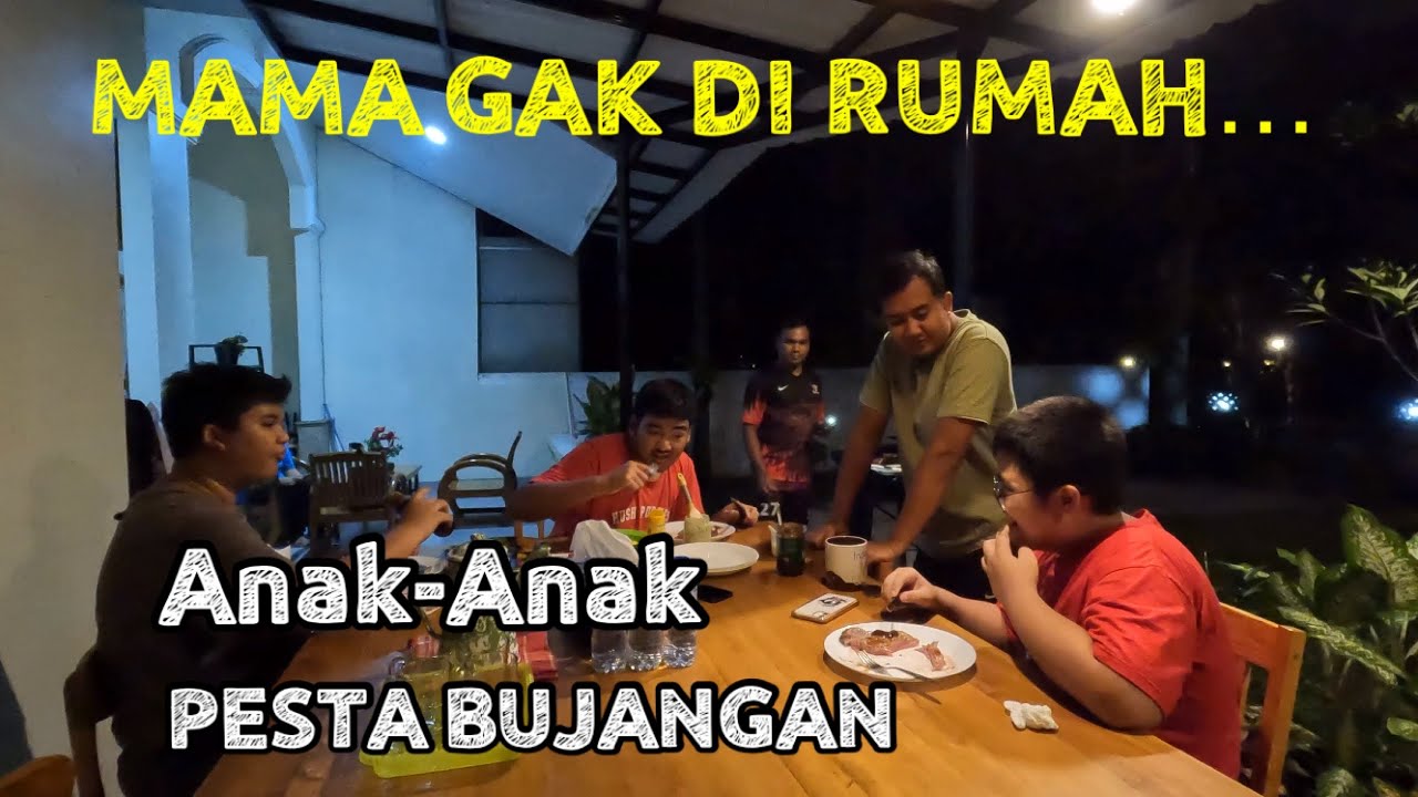 MAMA GAK DI RUMAH, DADDY SAMA ANAK-ANAK NGAPAIN AJA NIH?