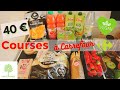 Retour de courses  petit budget et vegan  carrefour 40 