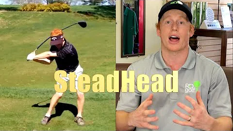 REED HOWARD GOLF TRAINING AID the STEADHEAD