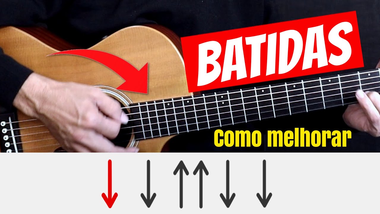 APRENDA E MELHORE AS BATIDAS NO VIOLÃO - Sidimar Antunes - Aula de violão completa