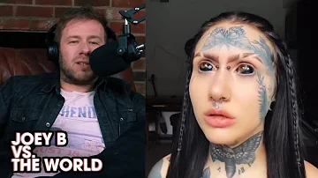 Joey B Toonz on Girl Who Tattooed Her Eyes