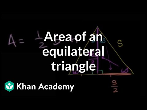 Video: Paano Mahahanap Ang Perimeter Ng Isang Equilateral Triangle