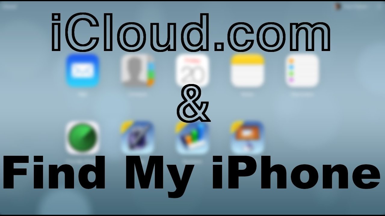 icloud find my iphone