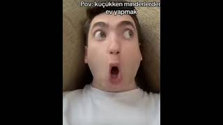 Küçükken Yastıktan Ev Yapmak