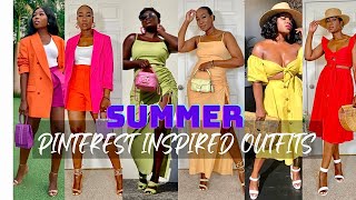 RECREATING PINTEREST OUTFITS | Summer Outfit Ideas To Try | KASS STYLZ