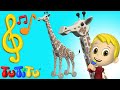 Chanson et karaoké | Girafe | Apprenez l&#39;anglais pour les enfants avec TuTiTu