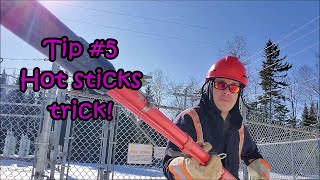 Lineman Tip #5  Hot sticks trick