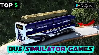 Top 5 Best Bus Simulator Games for Android 2022 | High Graphics Bus Simulator Games screenshot 4