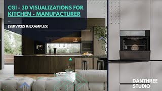 3D Visualizations for Kitchen Manufacturers – Photorealistic CGI Solutions