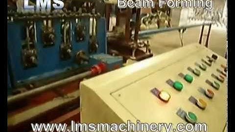 LMS BEAM FORMING MACHINE WITH MOTORIZED WIDTH ADJUSTMENT
