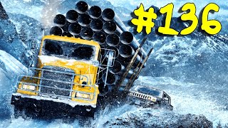 SnowRunner - Walkthrough - Part 136 - The Lost Tools (PC HD) [1080p60FPS]