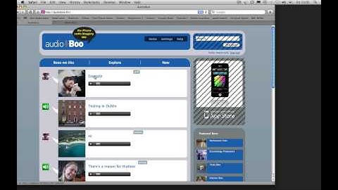 Audioboo Walkthrough