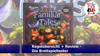 Familiar Tales von Asmodee - Regelüberblick + Review - Brettspiel - Die Brettspieltester