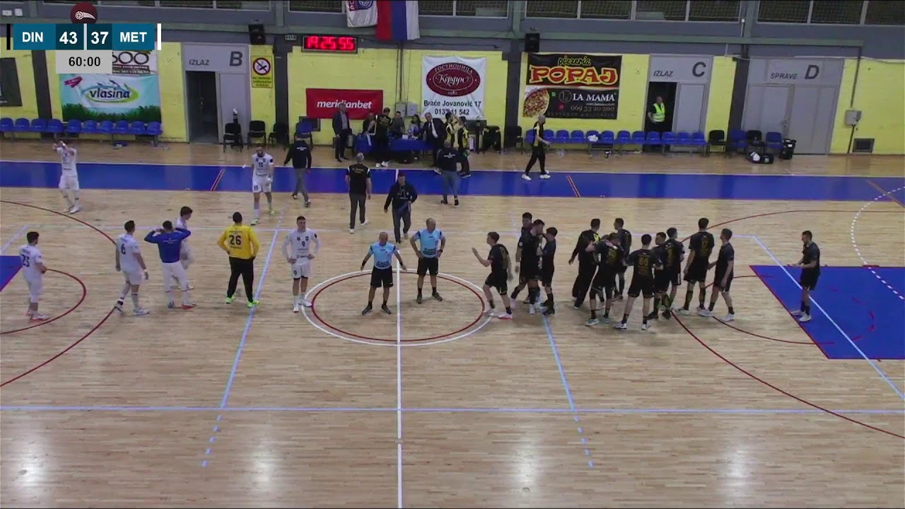 ARKUS liga 18. kolo (M) / Dinamo - Metaloplastika Elixir