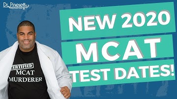 New 2020 MCAT Test Dates: Maximize Your Score & Med School Application!