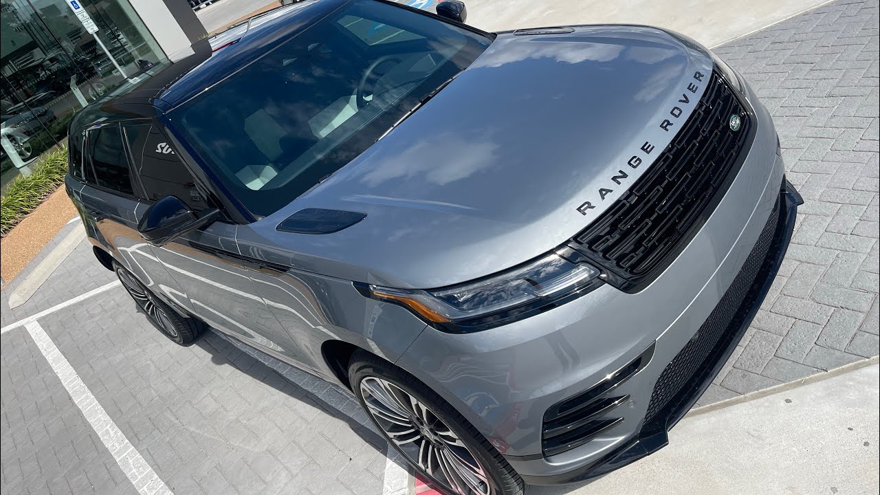 New 2024 Range Rover Velar in Zadar Grey YouTube