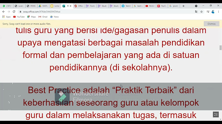 Pada sebuah pidato ucapan selamat sore termasuk bagian