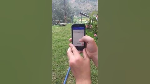 Controlando válvula solenoide a partir de aplicação android