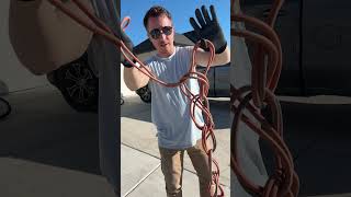 No Tangle Extension Cord Wrap - Contractor Teaches How to Daisy Chain an Extension Chord #diy
