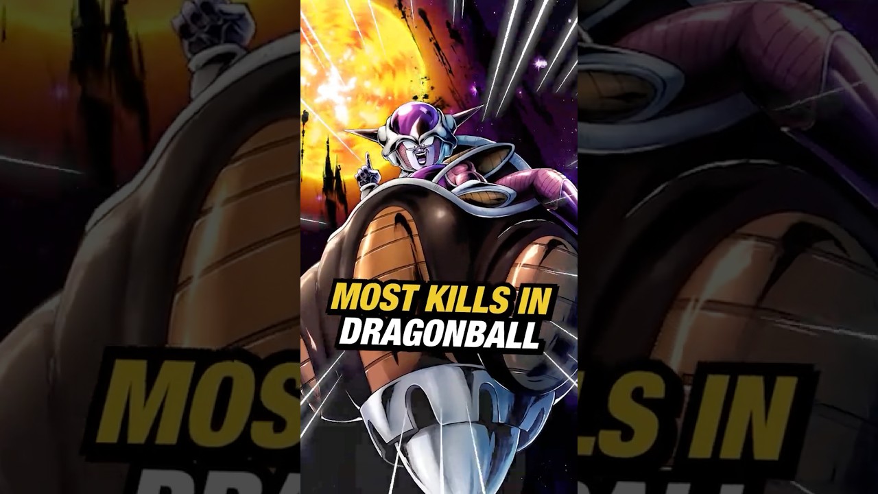 Who Has the MOST Kills in Dragon Ball  #dragonball  #goku  #dbz