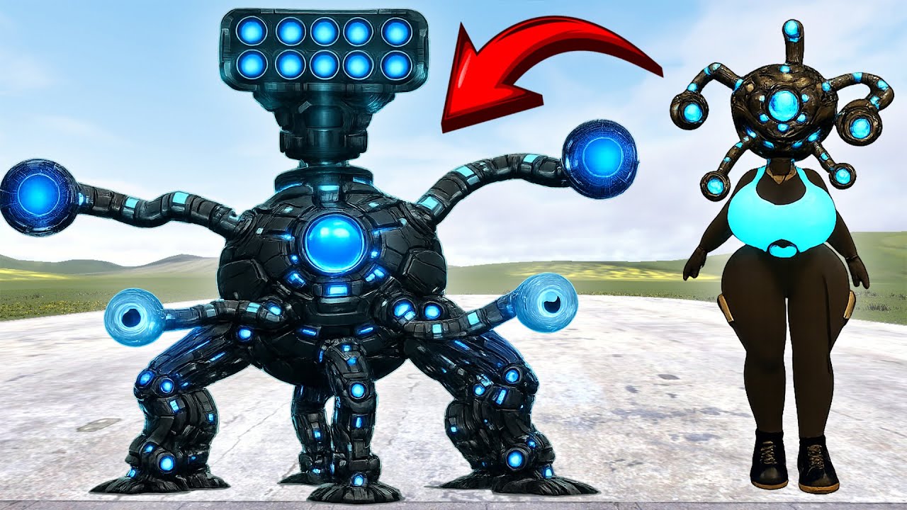 NEW LOVE STORY OF MISS ROCKET OMNIDROID V.18 GIRLS VERSION SPRUNKI In Garry's Mod!?