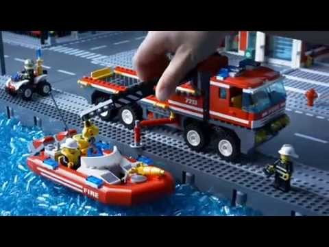 lego city - off-road truck & boat - youtube