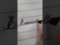 Emanuelle's Short Calligraphy & Lettering Art ✍️