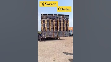 dj sarzen king form Jharkhand 😈😱 setup and road show video#odisha#djsarzen #viral #dj remix #short