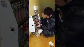 심야전기보일러 각방제어 밸브 분배기 철거 시공 난방이안되요? 난방비가 많이나와요?
