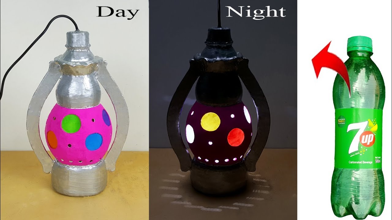 ⁣Hurricane Lamp With Plastic Bottle // How to make a Amazing night lamp