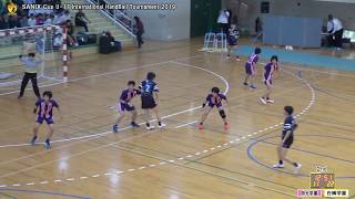 【明光学園 vs 白梅学園】後半 サニックスカップ 国際ハンドボール交流大会 2019