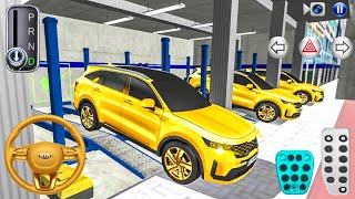 New Golden Kia Sorento 🚗✨ in Auto Repair Shop 🛠️ - 3D Driving Class 2026 - Android & iOS Car Games screenshot 3