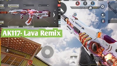 AK117-Lava Remix Mythic Assault Gun codm mp matches#callofdutymobile #callofduty 