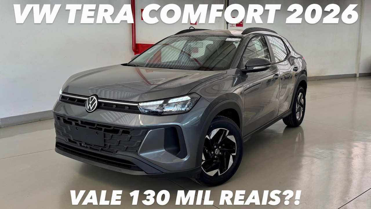 Avaliação VW Tera Comfort 2026 - VALE 130 MIL REAIS?! (4K)