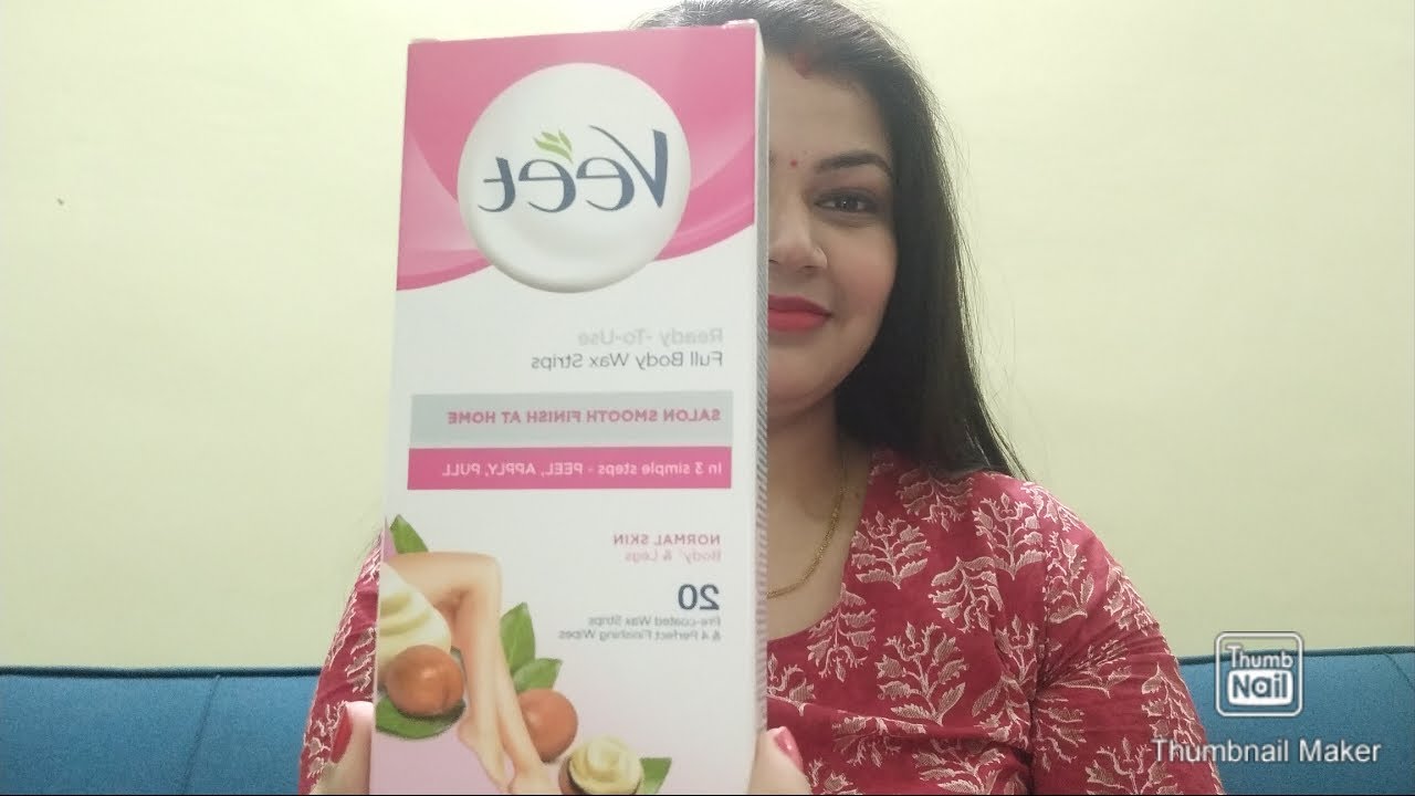 Waxing is easy veet waxing strips review salon like finish at home