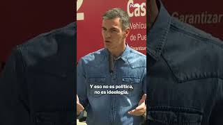 SÁNCHEZ: "No podemos acordarnos de los incendios cuando se producen. Hay que hacerlo previamente"