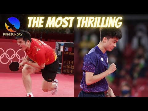 Fan Zhendong vs Lin Yunju | Semi-final Olympics 2020