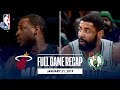Full Game Recap: Heat vs Celtics | Kyrie Irving Records A New Career-High 8 Steals