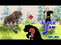 Bison X Black Adam | Animal X Hero Fusion [S1E9] | SPORE